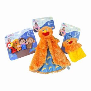 Ms Rachel Interactive Toys Finger Puppets Herbie Sensory Take A Long + Lovey New